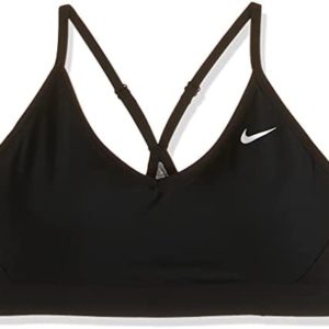 Nike Indy Wire-Free Sports Bra, M, Black/White