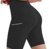 ODODOS Workout Shorts for Women, 4"/ 8" High Waist Running Yoga Exercise Cycling Hiking Biker Shorts with Pockets - Image 2