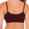 Kalon 4 Pack Women’s Nylon Spandex Removable Pads Comfort Cami Bras Wireless - Image 4