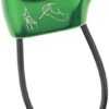 Inzopo Rock Climbing Equipment 25KN Rappel ATC Belay Device Descender Deep Green - Image 4