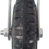 KUANMIN Heavy Duty Casters, 6 inch Steel Plate Rubber Wheel Ball Bearing Heavy Duty Industrial Casters, Swivel Caster Wheel - Image 7