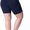 Rainbeau Curves Women's Plus Size Basix Compression Bike Short - Image 2