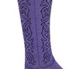 Wrangler Cowgirl Boot Socks, Assorted, Med (W 6-9), 3 Pair - Image 3