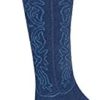 Wrangler Cowgirl Boot Socks, Assorted, Med (W 6-9), 3 Pair - Image 4