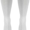 Truform Compression Socks, 15-20 mmHg, Women's Dress Socks, Knee High Over Calf Length, White Cable Knit, Large - Image 8