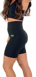 LURI - High Waisted Compression Shorts | High Waist Biker Shorts | Stretchy Fabric | Tummy Shaping Effects | Comfortable Fit