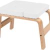 MengK Wooden Inversion Stool White - Image 7
