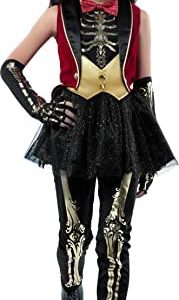 Rubie's Girl's Forum Novelties Circus Skeleton Costume Dress, As Shown, Large