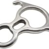 ProClimb Rescue Figure 8 Descender Stainless Steel Belay Device Bundle with Rescue Big 8 Aluminum Descender with Bent-Ears Rappelling Gear Belay Device (Orange) - Image 9