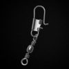 LASOFAB Snap Swivel Fishing Accessories, Premium Fishing Gear Equipment with Ball Bearing Swivels Snaps Connector Freshwater Swivels Fishing Tackles for Lures - Image 4