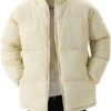 Winter Jacket for Men Solid Stand Collar Warm Cotton Jacket Sports Casual Zipper Softshell Street Fashion Ski Cycling Coat - Image 3