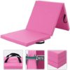 Debonla Folding Gymnastics Exercise Mat 2" Thick, Tri-Fold Folding Exercise Mats 6' x 2' with Carrying Handles, Tumbling Mat for Gymnastics and Home Gym Protective Flooring - Image 5