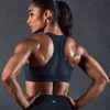 Yvette Zip Front Sports Bra - High Impact Sports Bras for Women Plus Size Workout Fitness Running - Image 9