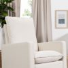 Babyletto Cali Pillowback Swivel Glider in Performance Cream Eco-Weave, Water Repellent & Stain Resistant, Greenguard Gold and CertiPUR-US Certified - Image 10