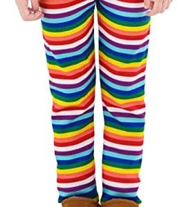 TODDOR 1 Pack Girls Winter Thick Leggings Warm Cotton Fleece Lined Leggings Kids Ankle Length Printed Stretch Pants