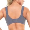 ZeroBound Women's Sports Bras High Impact Full Coverage Underwire Workout Bra Back Adjustable Straps Plus Size Bra - Image 3
