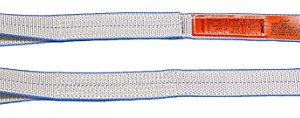 Lift All EE2802TFX20 Tuff-Edge Web Sling, Flat Eye and Eye, 2-ply, 2" x 20'