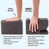 WRIST BUDDY Yoga Blocks 2 Pack | Reduces Wrist Compression, Maximizes Wrist Comfort, Grip Strength, and Support | Yoga Block Yoga Accessories EVA Foam Blocks Yoga Set Yoga Kit | Great Gifts - Image 3
