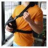 BraceAbility Shoulder Abduction Sling Immobilizer - Rotator Cuff Tear Support Brace with Pillow, Stress Ball, Wedge for Dislocated or Broken Arm Pain Relief, Post-Surgery Recovery, Subluxation (XL) - Image 7