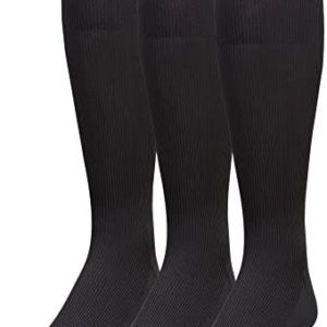 Gold Toe Men's Metropolitan Over-The-Calf Dress Socks, 3-Pairs