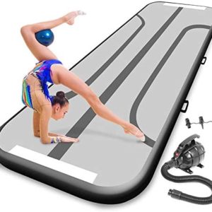 SereneLife Gymnastics Inflatable Air Tumbling Mat