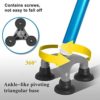 BeneCane Travel Adjustable Folding Canes and Walking Sticks for Men and Women - Led Light and Easy Grip Handle for Arthritis Seniors - Image 2