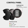 Rilextec Heated Knee Massager, Vibration Knee Braces for Knee Pain Relief, Electric Knee Massager with Heating Pad for Pain and Pressure Relief, Arthritis Therapy for Men Women - Image 7