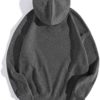 Women's Casual Hoodies Butterfly Long Sleeves Sweatshirts Top Fashion Butterfly Print Pullover Tops for Teen Girl - Image 4