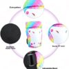 Knee Pads for Kids Elbow Padds Wrist Guards with Drastring Bag Adjustable Protective Gear Set for Girls Boys 3-8 Years Roller Skating Bike - Image 4