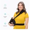 BraceAbility Shoulder Abduction Sling Immobilizer - Rotator Cuff Tear Support Brace with Pillow, Stress Ball, Wedge for Dislocated or Broken Arm Pain Relief, Post-Surgery Recovery, Subluxation (XL) - Image 3