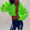 Women Warm Faux ry Coat Jacket Stand Collar Long Sleeve Outwear Faux Warm Outwear with Pockets Black S - Image 4
