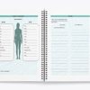 ESAN Fitness Journal for Women & Men - Nutrition Daily Planner, Workout Tracker, Weight Loss Log for 12 Weeks, Hardbound Home Notebook with Body Tape Measure - Image 4