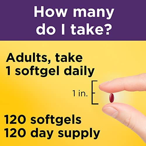 Nature Made Hair Skin and Nails with Biotin 2500 mcg, Dietary Supplement For Healthy Hair Skin and Nails Support, 120 Softgels, 120 Day Supply - Image 4