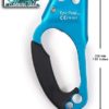 EPIC PEAK Right Hand Ascender - Strong Climbing Equipment with Ergonomic Rubber Handle and Steel Cam - Best Used with 8-12mm Rope - Sport Climber, Arborist, and Mountaineering Safety Tool with Decal - Image 4