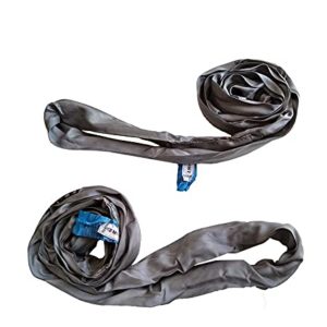 Simond Store 2Pcs Lifting Sling 6.56’ Polyester Endless Round Sling 8818 lbs. Vertical, 7054 lbs. Choker, 17636 lbs. Basket, spanset for Lifting Moving Hoisting, Port, Machinery Industry (2 Meter)