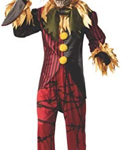 Rubie's mens Opus Collection Creepy Circus Men's Crazy Clown Costume