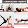 ZIMGOD Indoor Yoga Headstand Bench Stool, Steel Frame Yoga Inversion Bench, Relieve Fatigue & Shape Body Yoga Inversion Stand, 6 Colors Available (Color : Blue) - Image 4