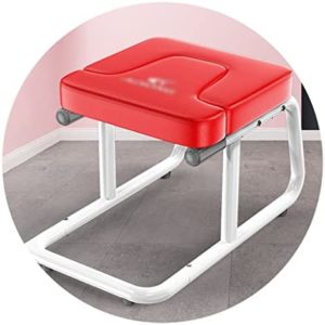 Household Handstand Handstand Chair Upside-Down Machine Yoga Stretcher Super Heavy-Duty (Color : Red, Size : 67 * 44 * 37cm)