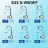 50 Pack Ned Rig Jig Hook Kits, Jig Heads for Soft Lures, Standard Fishing Jig Hooks, 3/8oz 1/8oz 1/6oz 1/4oz - Image 2