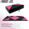 Max4out 8/10'x4'x2'' Thick Tri-fold Gymnastics Exercise&Personal Fitness Mat For Home, Aerobics Stretching Yoga Mats With Carrying Handle For MMA, Home Gym Protective Flooring - Image 3