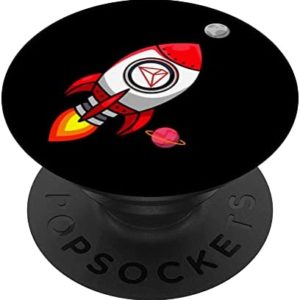 TRX In Crypto We Trust, Tron Digital Coin Asset Blockchain PopSockets Swappable PopGrip