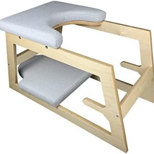 Meanwood Nap | Yoga and Fitness Bench | Inversion Bench | Yoga Chair | Yoga Stool | in Wood | Easy and Safe reversals