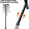 2-Pack LED Folding Walking Canes, Ohuhu Folding Walking Cane with LED Light, Adjustable Walking Stick with Carrying Bag for Fathers Mothers - Image 5