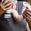 Sleepy Wrap Baby Wrap Carrier for Newborns - Baby Carrier for Newborn to Toddler up to 35 lbs - Hands Free Stretchy Ergo Sling (Dark Grey) - Image 9