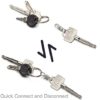 Zpsolution Double Opening Swivel Clasp for Necklace, Clasp Connector for Pendant, Necklace Charm Holder Silver/Gold 4PCS - Image 5
