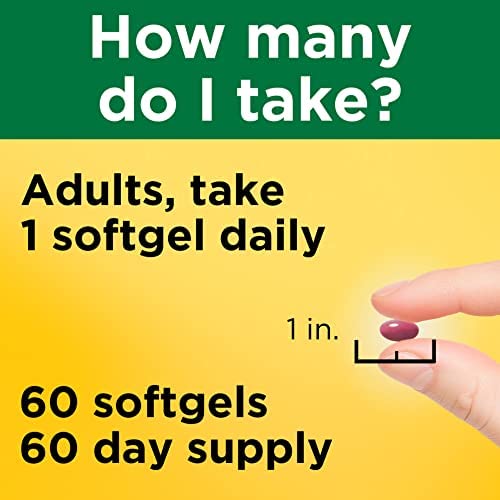 Nature Made Super B Energy Complex, Dietary Supplement for Brain Cell Function Support, 60 Softgels, 60 Day Supply - Image 4