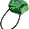Inzopo Rock Climbing Equipment 25KN Rappel ATC Belay Device Descender Deep Green - Image 3