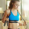 Sierra Concepts Resistance Booty Bands & 2-Pack Jump Rope Skipping Workout Set for Women - Fitness Exercise Equipment Working Out on Leg, Butt, Set of 3 Stretch Fabric Band at Home or Gym - Image 6