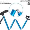 BeneCane Travel Adjustable Folding Canes and Walking Sticks for Men and Women - Led Light and Easy Grip Handle for Arthritis Seniors - Image 4
