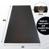 Rubber King All-Purpose Fitness Mats - A Premium Durable Low Odor Exercise Mat with Multipurpose Functionality Indoor/Outdoor (3' x 4', 5mm) - Image 2